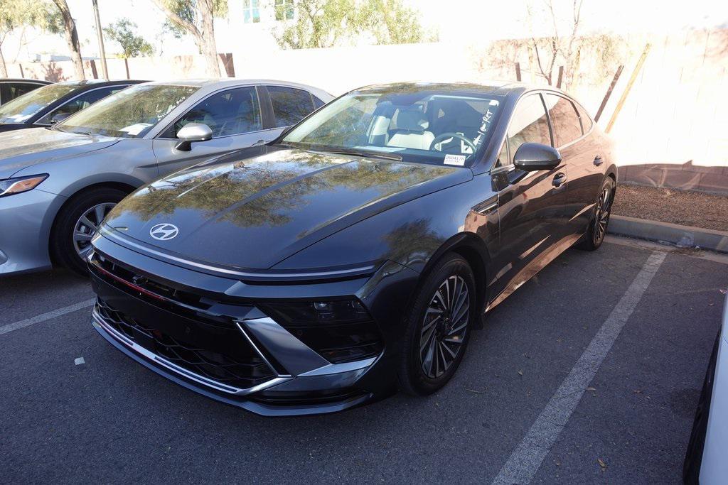 used 2024 Hyundai Sonata Hybrid car, priced at $29,488