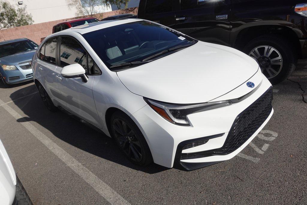 used 2023 Toyota Corolla Hybrid car, priced at $23,988