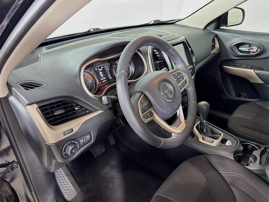 used 2017 Jeep Cherokee car, priced at $11,688