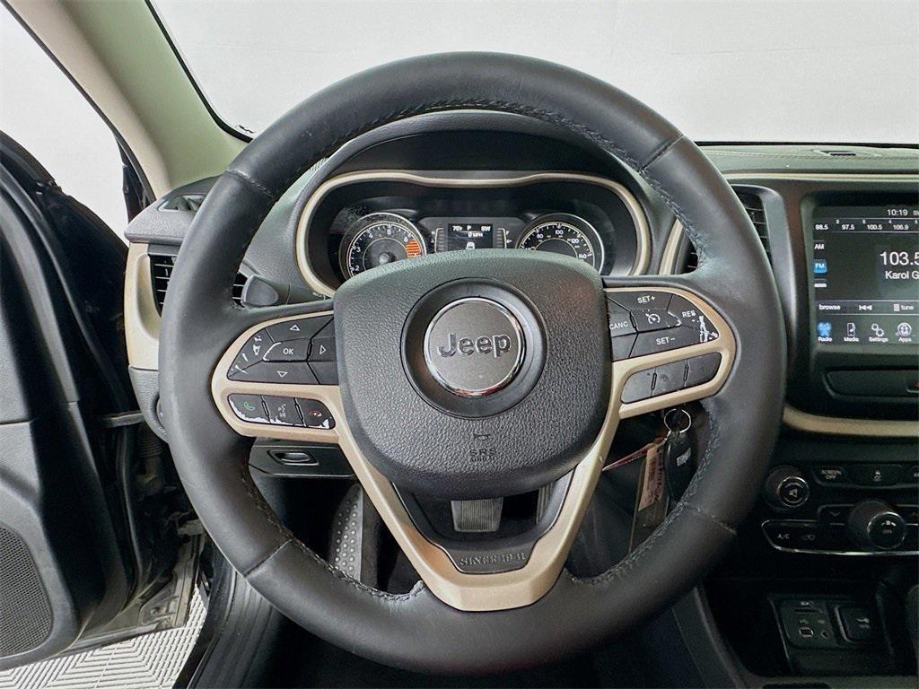 used 2017 Jeep Cherokee car, priced at $11,688