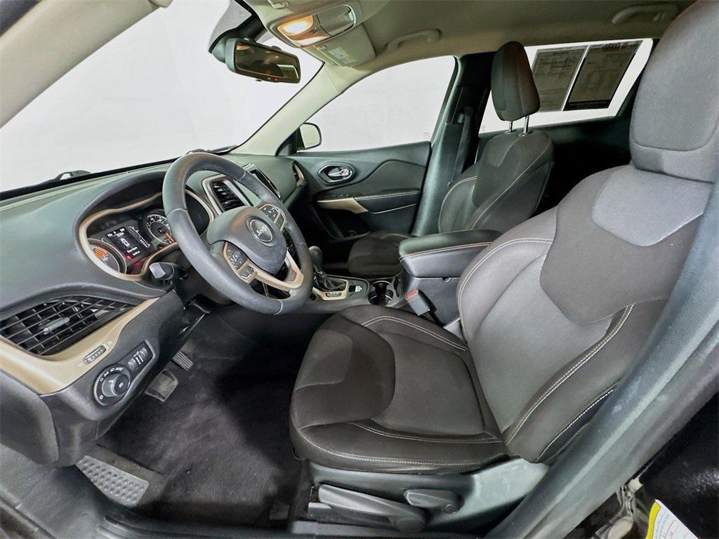 used 2017 Jeep Cherokee car, priced at $11,688