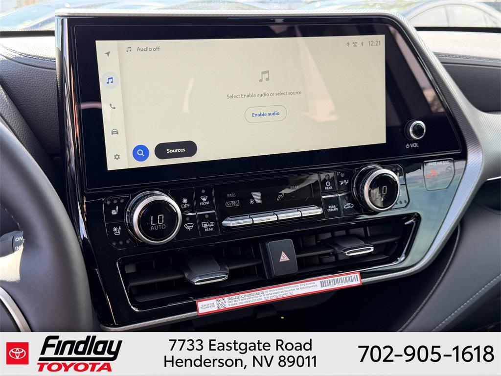 new 2026 Toyota Highlander car, priced at $58,316