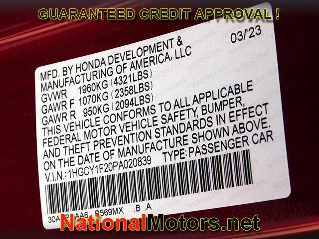 used 2023 Honda Accord car, priced at $22,895