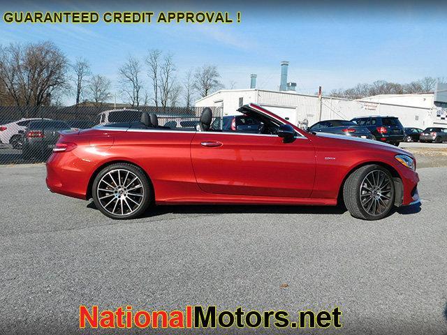 used 2018 Mercedes-Benz AMG C 43 car, priced at $29,895