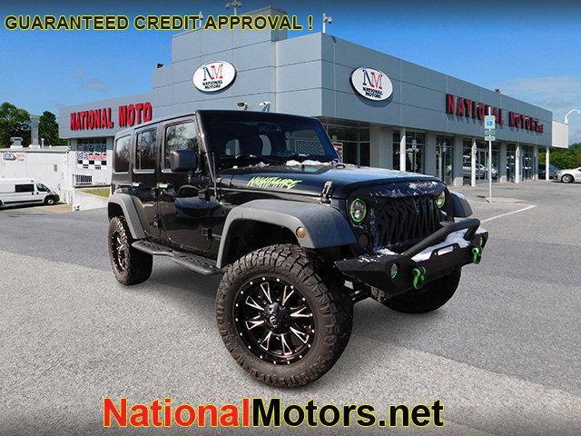 used 2017 Jeep Wrangler Unlimited car, priced at $14,895