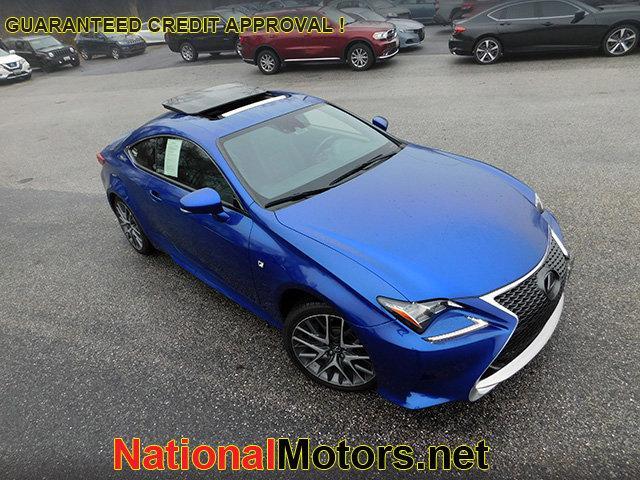 used 2018 Lexus RC 350 car, priced at $27,500