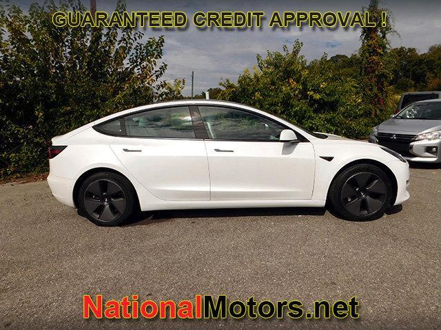 used 2021 Tesla Model 3 car, priced at $20,895