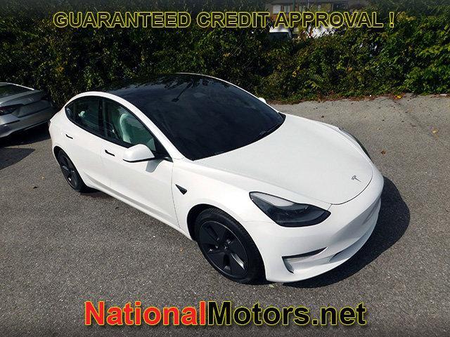 used 2021 Tesla Model 3 car, priced at $20,895