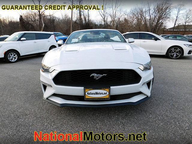 used 2022 Ford Mustang car, priced at $21,500