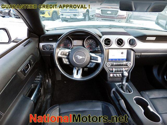 used 2022 Ford Mustang car, priced at $21,500