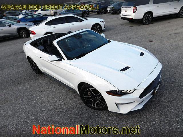 used 2022 Ford Mustang car, priced at $21,500