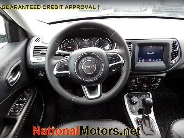 used 2021 Jeep Compass car, priced at $18,500