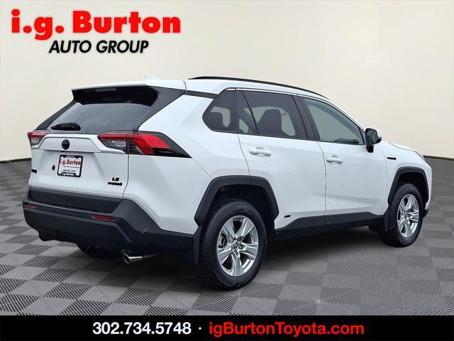 used 2021 Toyota RAV4 Hybrid car, priced at $25,000