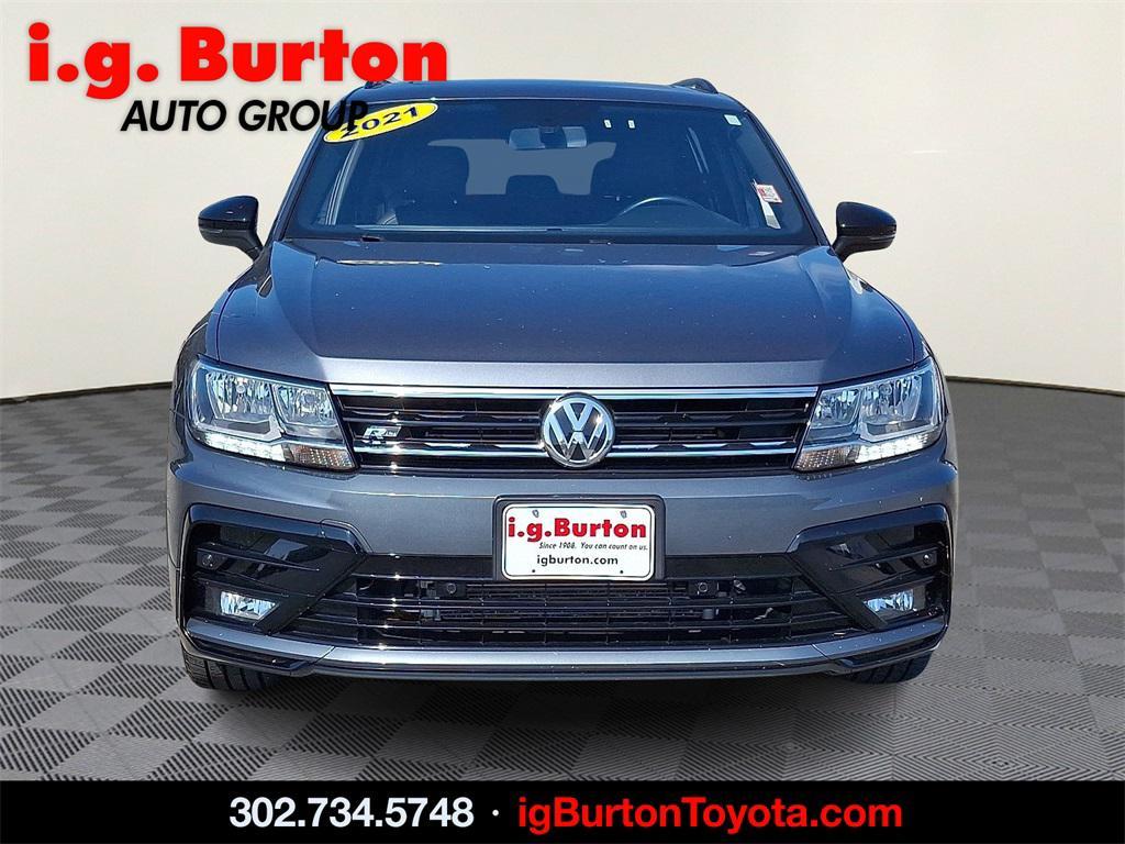 used 2021 Volkswagen Tiguan car, priced at $24,000