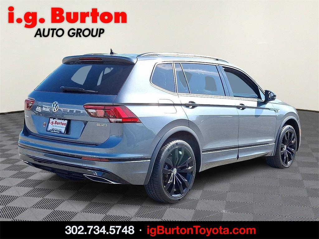 used 2021 Volkswagen Tiguan car, priced at $24,000