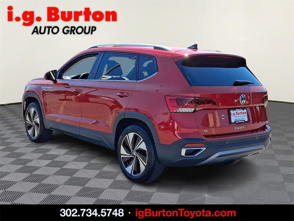 used 2024 Volkswagen Taos car, priced at $23,700