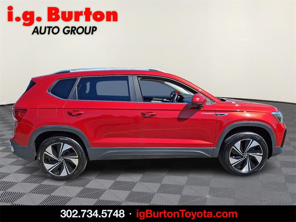 used 2024 Volkswagen Taos car, priced at $23,700