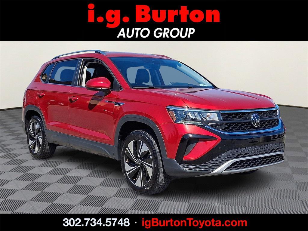 used 2024 Volkswagen Taos car, priced at $23,700