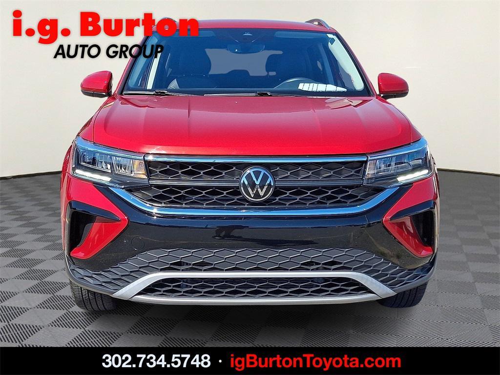 used 2024 Volkswagen Taos car, priced at $23,700