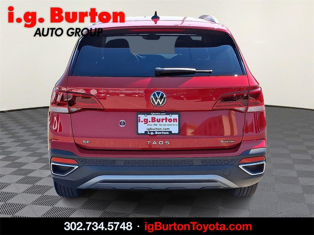 used 2024 Volkswagen Taos car, priced at $23,700