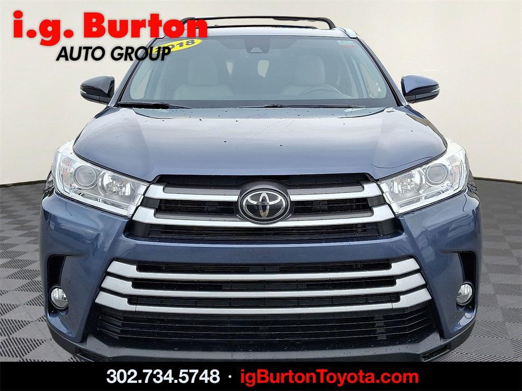 used 2018 Toyota Highlander car, priced at $24,000