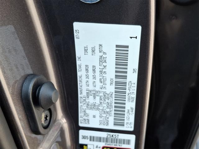 new 2025 Toyota Tundra Hybrid car, priced at $73,330