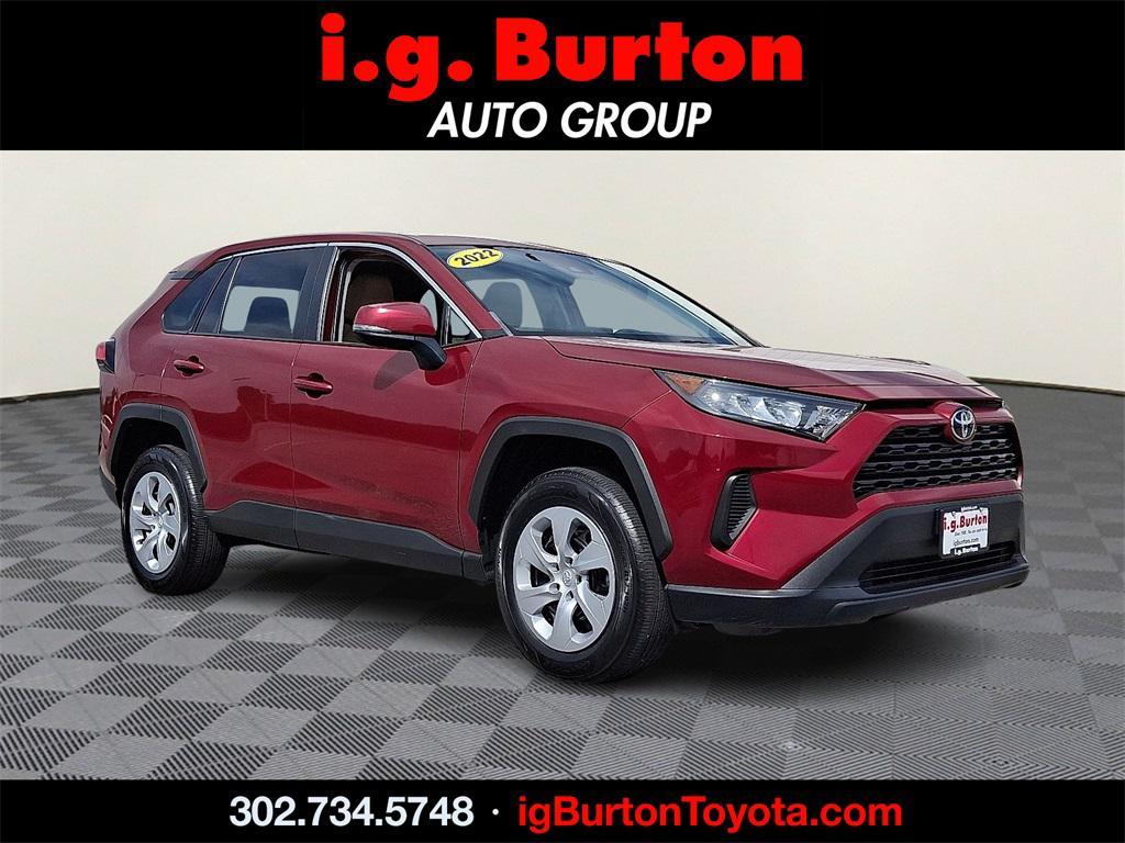 used 2022 Toyota RAV4 car, priced at $27,000