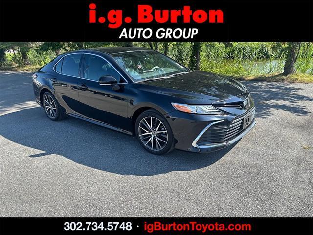 used 2021 Toyota Camry car, priced at $23,000