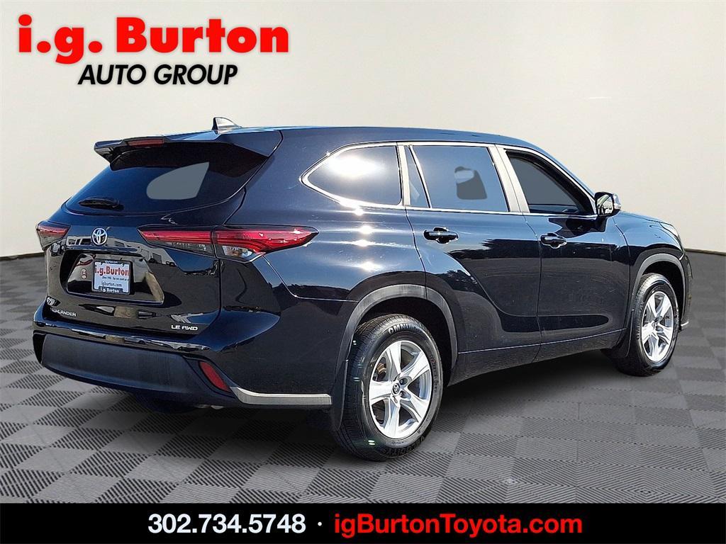 used 2023 Toyota Highlander car, priced at $34,500