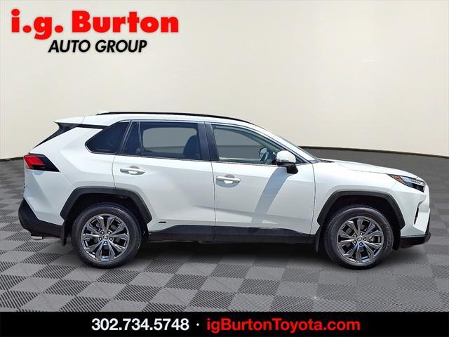 used 2022 Toyota RAV4 Hybrid car, priced at $35,900
