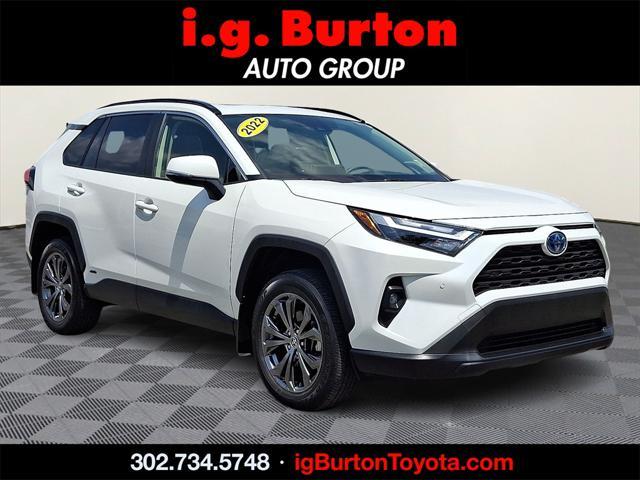 used 2022 Toyota RAV4 Hybrid car, priced at $35,900