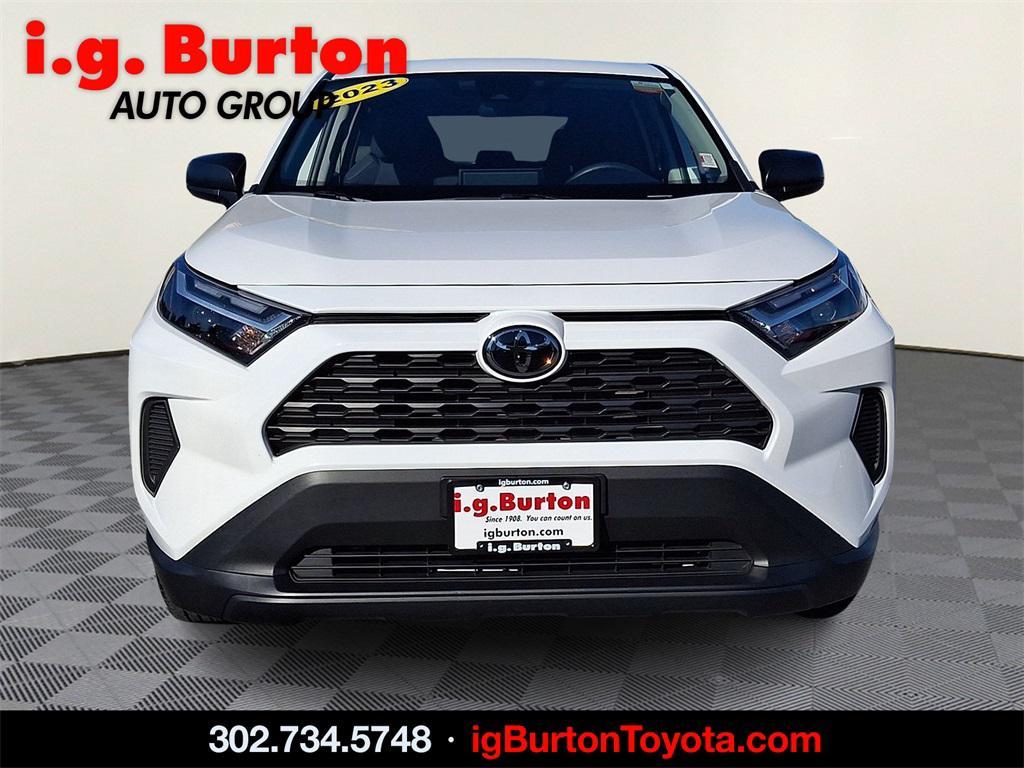 used 2023 Toyota RAV4 car, priced at $29,700