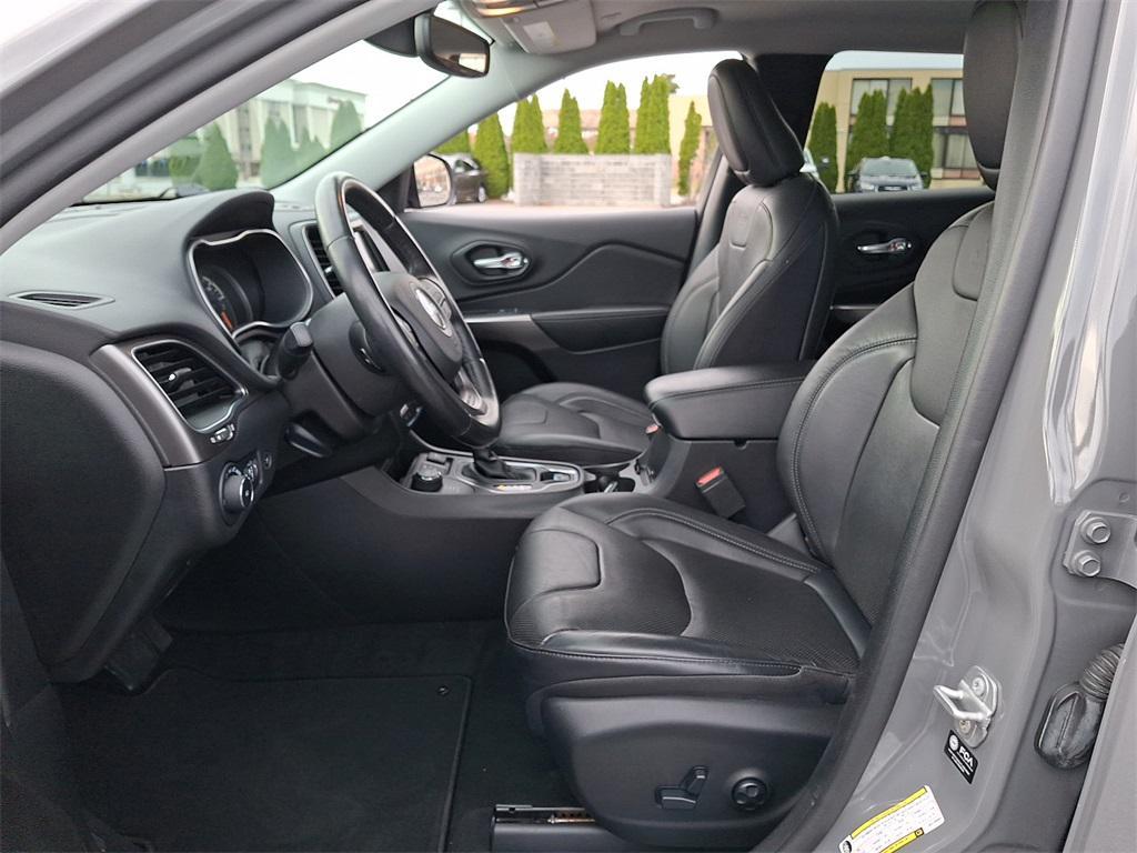 used 2021 Jeep Cherokee car, priced at $24,400