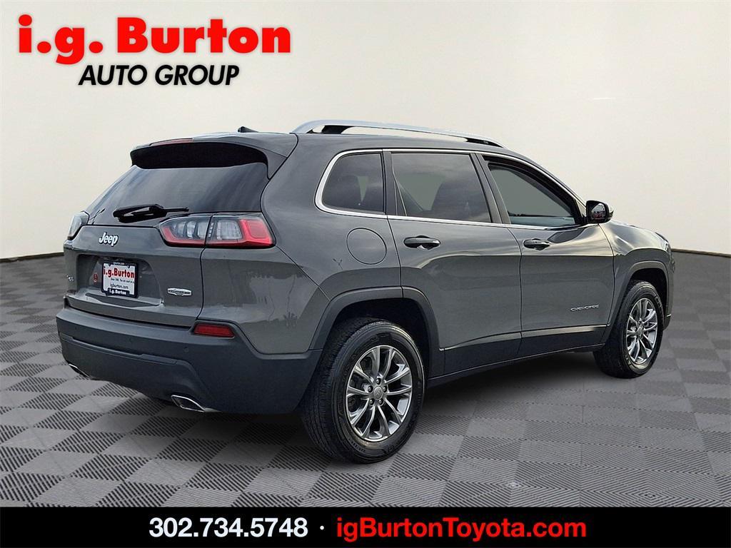 used 2021 Jeep Cherokee car, priced at $24,400