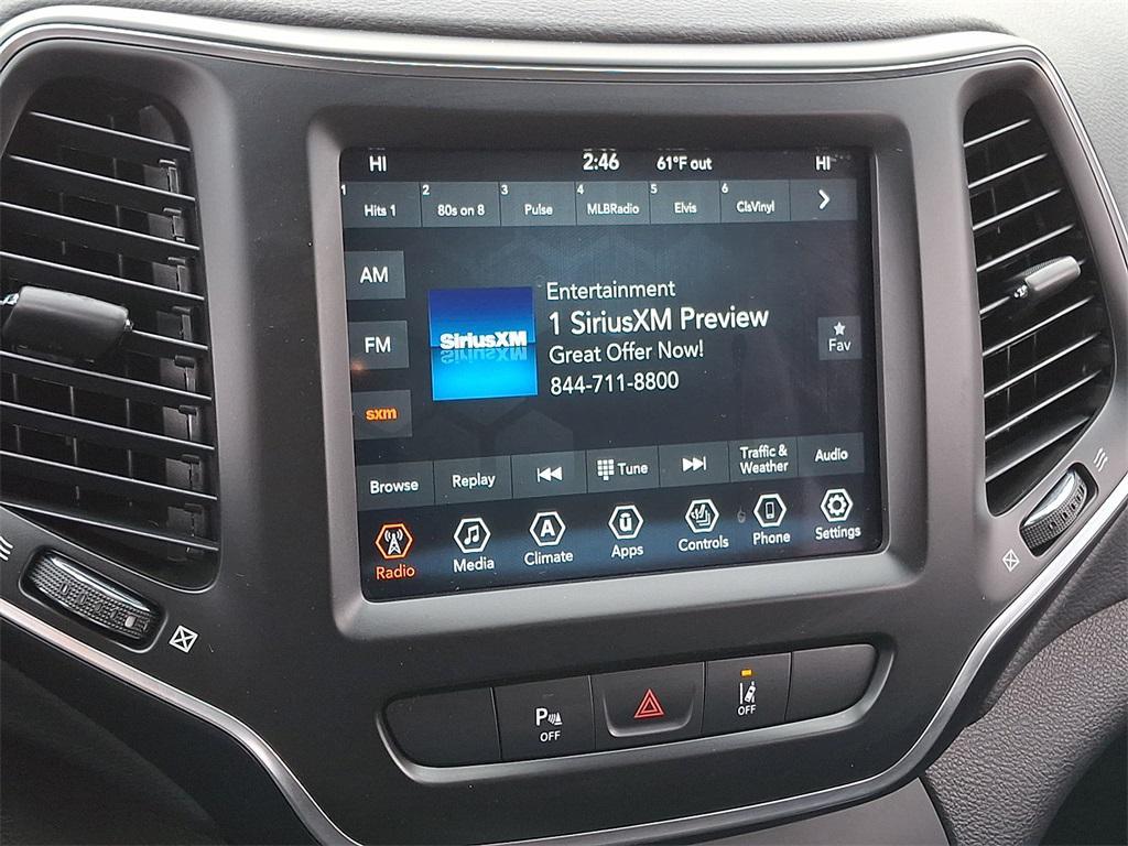 used 2021 Jeep Cherokee car, priced at $24,400