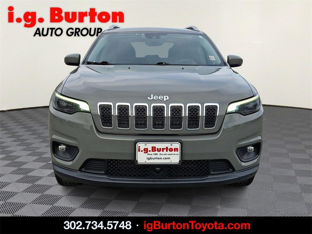 used 2021 Jeep Cherokee car, priced at $24,400