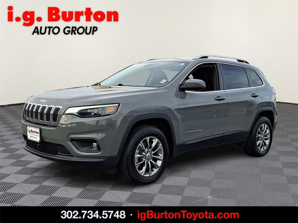 used 2021 Jeep Cherokee car, priced at $24,400
