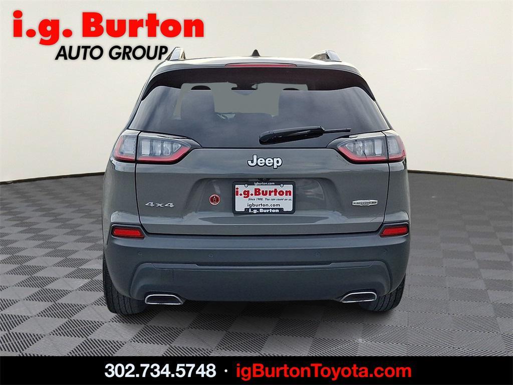 used 2021 Jeep Cherokee car, priced at $24,400