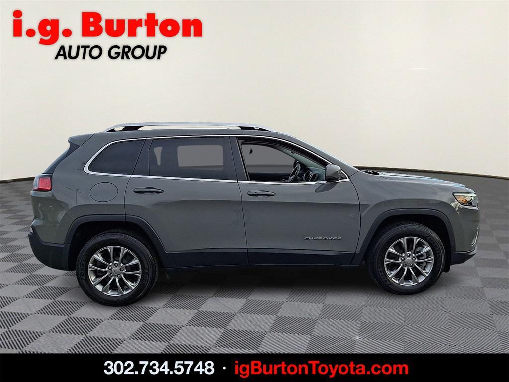 used 2021 Jeep Cherokee car, priced at $24,400