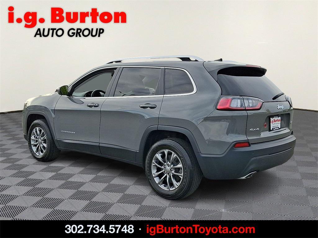 used 2021 Jeep Cherokee car, priced at $24,400