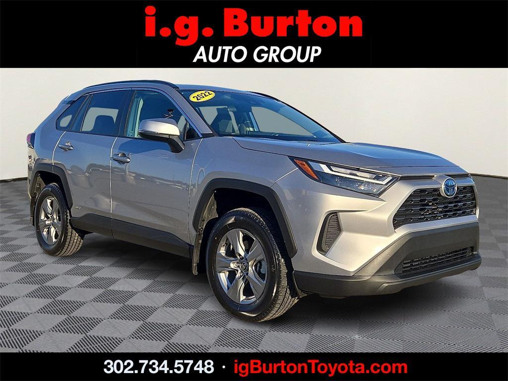 used 2022 Toyota RAV4 Hybrid car, priced at $31,800