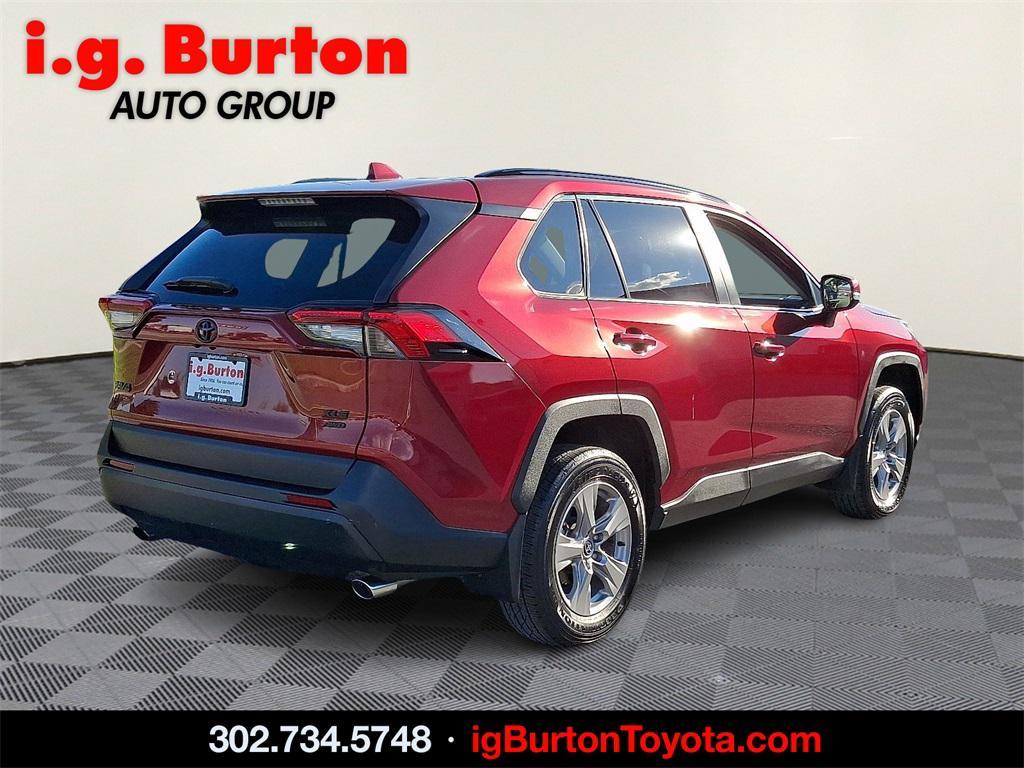 used 2022 Toyota RAV4 car, priced at $31,200