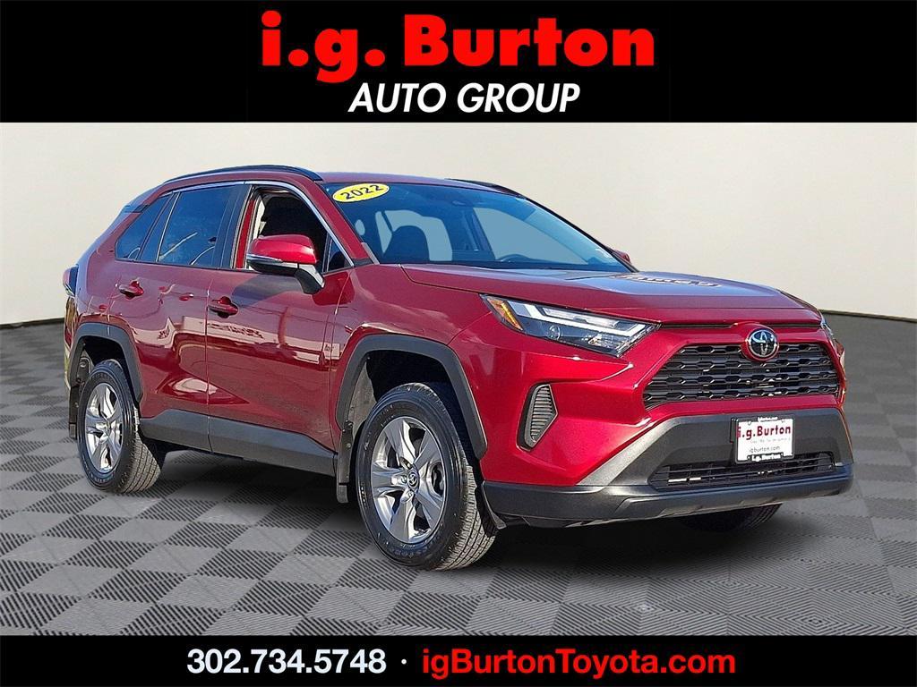 used 2022 Toyota RAV4 car, priced at $31,200