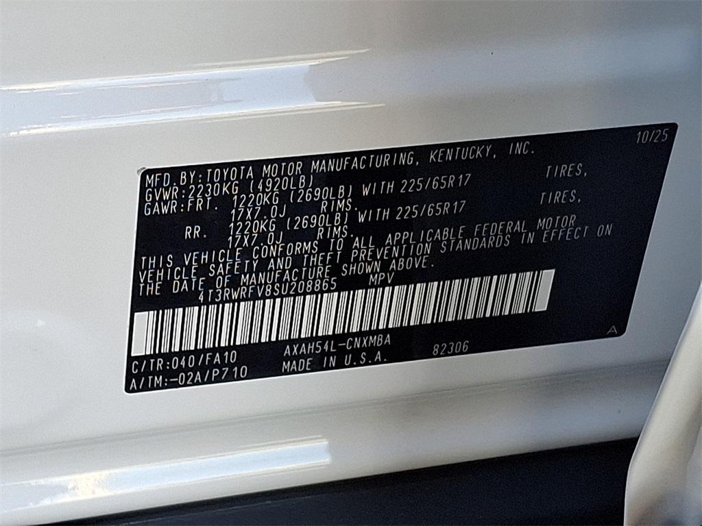 new 2025 Toyota RAV4 Hybrid car, priced at $38,234