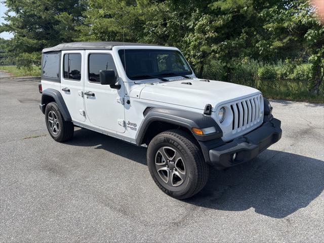 used 2020 Jeep Wrangler Unlimited car, priced at $26,500