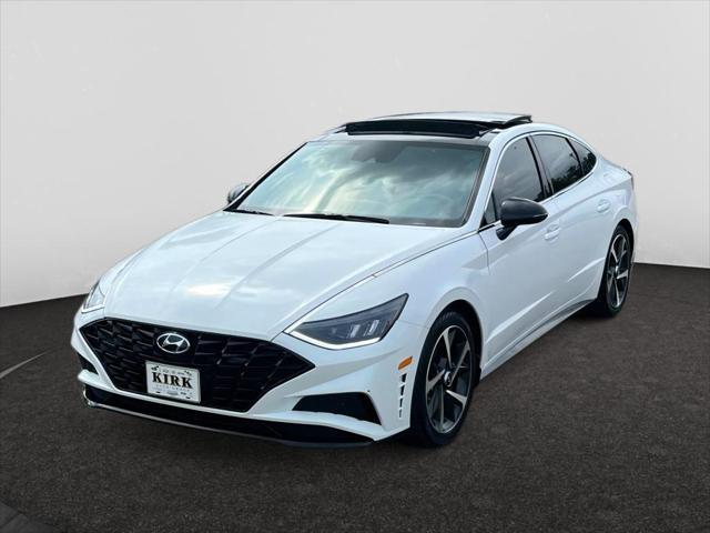 used 2022 Hyundai Sonata car, priced at $24,837