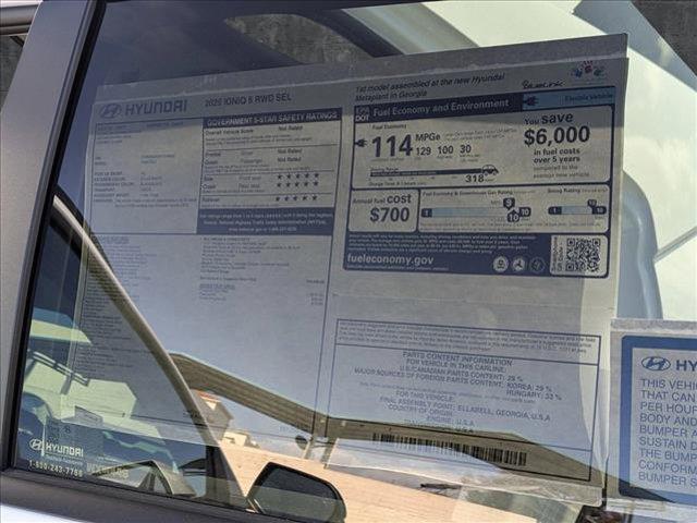 new 2025 Hyundai IONIQ 5 car, priced at $51,290
