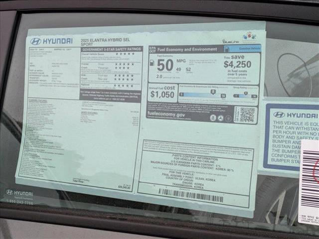 new 2025 Hyundai Elantra car, priced at $29,245