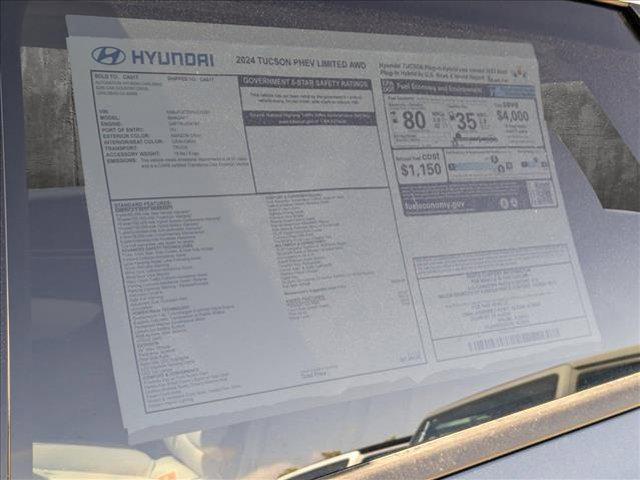 new 2024 Hyundai Tucson Plug-In Hybrid car, priced at $46,240