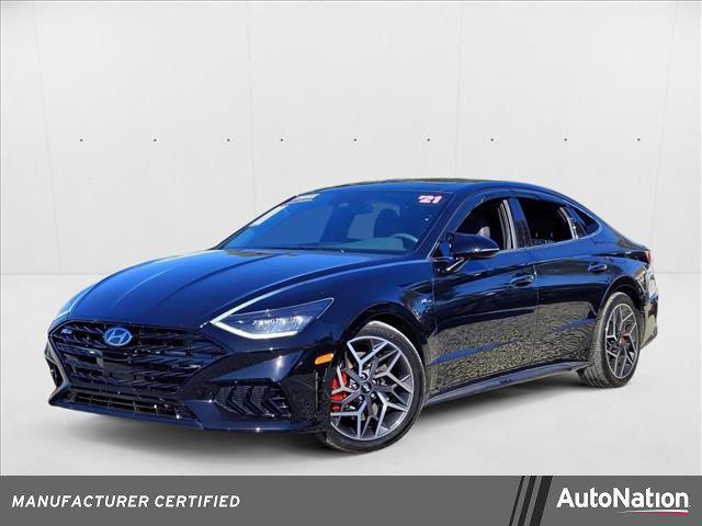 used 2021 Hyundai Sonata car, priced at $23,480